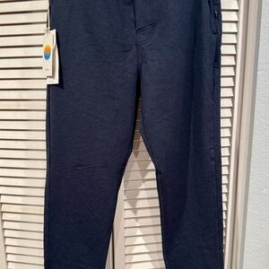 NWT Vuori Coronado Men’s Pants Medium - Navy Blue - Brand New
